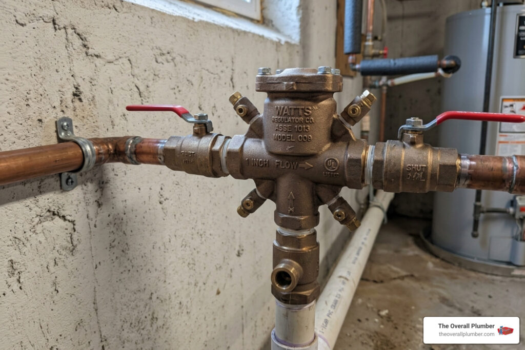 backflow valve residential