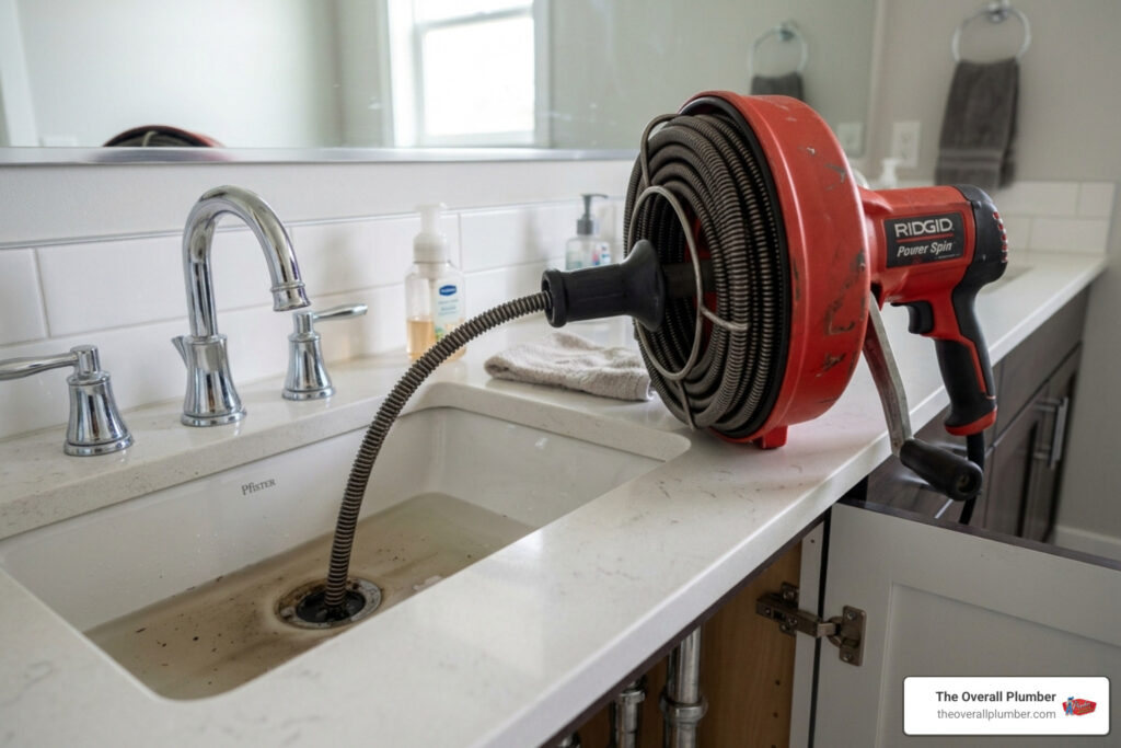heavy duty drain auger