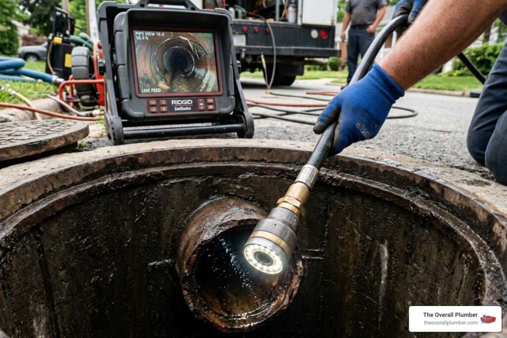camera inspection sewer cost