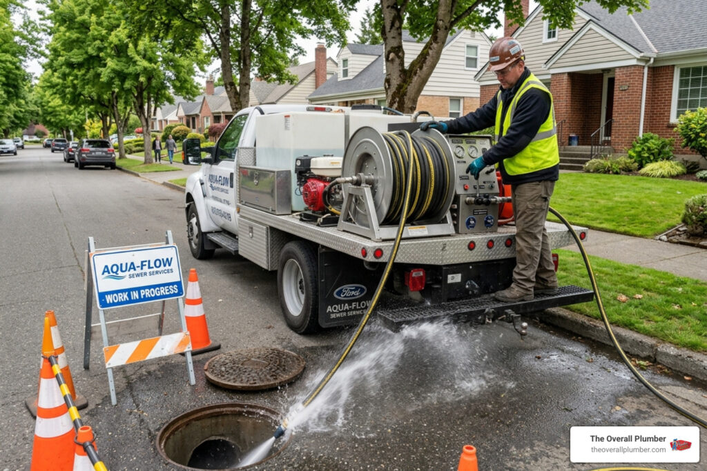 drain line jetting