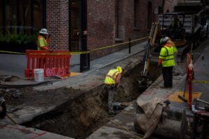 trenchless sewer line replacement