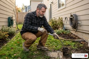 sewer line DIY attempt