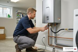 tankless gas water heater installation