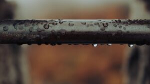 leak repair dripping pipe water damage