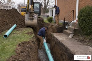 sewer line replacement